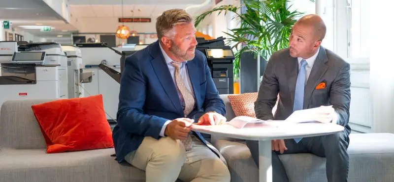 Möte på Happy Boss kontor