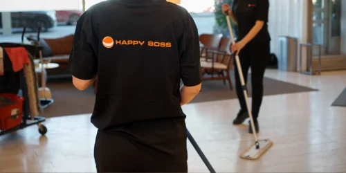 Kontorsstädning via Happy Boss